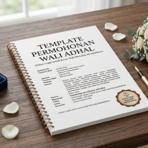Template Permohonan Wali Adhal (Penetapan Wali Hakim)