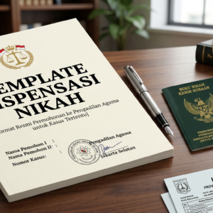 Template Permohonan Dispensasi Nikah (Bawah Umur)
