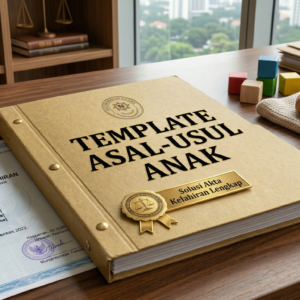 Template Permohonan Asal-Usul Anak (Legalitas Akta)