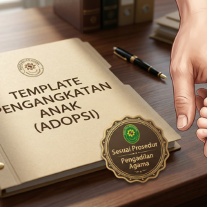 Template Permohonan Pengangkatan Anak (Adopsi) Pengadilan Agama