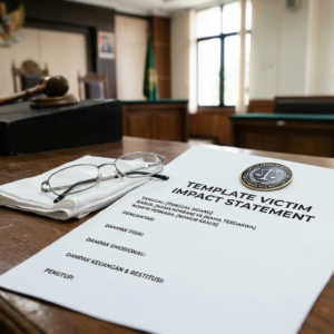 Template Victim Impact Statement (Pernyataan Dampak Korban)