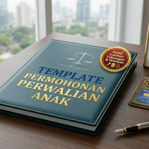 Template Permohonan Perwalian Anak (Ibu mewakili Anak di Bawah Umur)