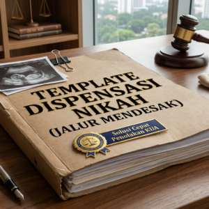 Template Permohonan Dispensasi Nikah (Kondisi Mendesak/Hamil)